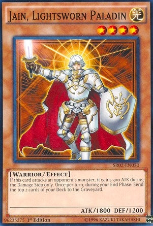 Jain Lightsworn Paladin (2020) (SR02) - YuGiOh Single