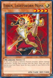 Ehren Lightsworn Monk (2021) (SR02) - YuGiOh Single