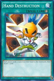 Hand Destruction (2030) (SR02) - YuGiOh Single