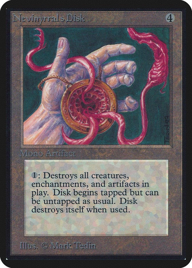Nevinyrral’s Disk [LEA] - MTG Single
