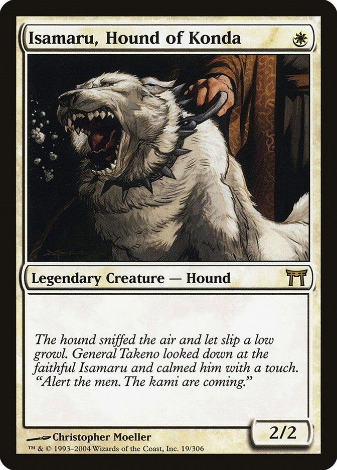 Isamaru Hound of Konda (19) [CHK] - MTG Single