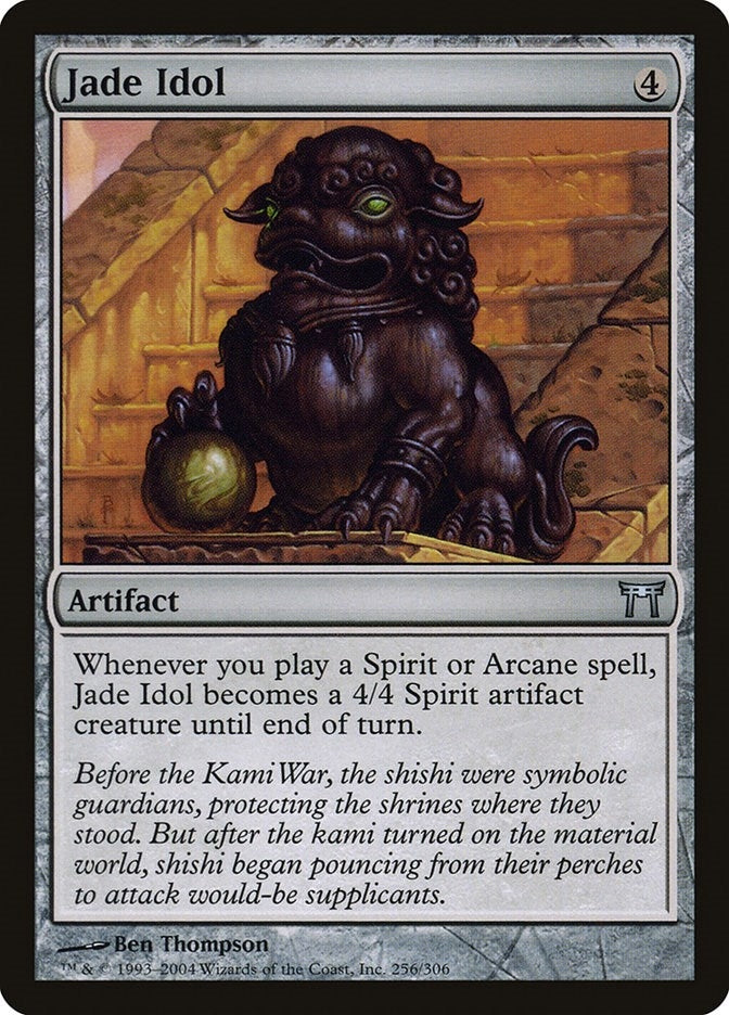 Jade Idol (256) [CHK] - MTG Single
