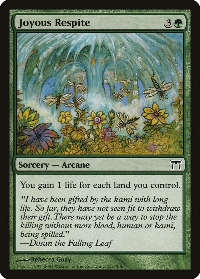 Joyous Respite (216) [CHK] - MTG Single