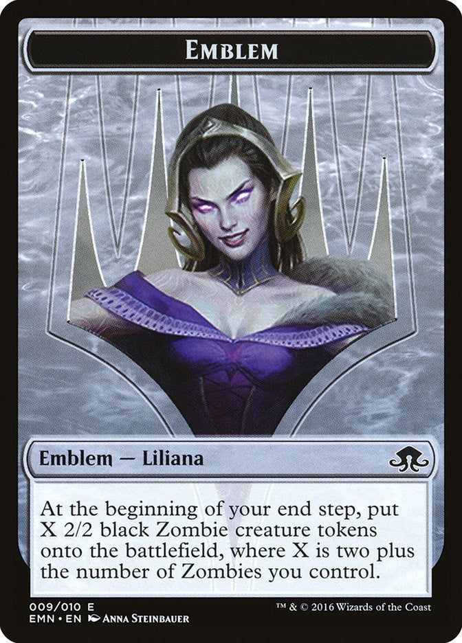 Emblem - Liliana the Last Hope (0) [EMN] - MTG Single