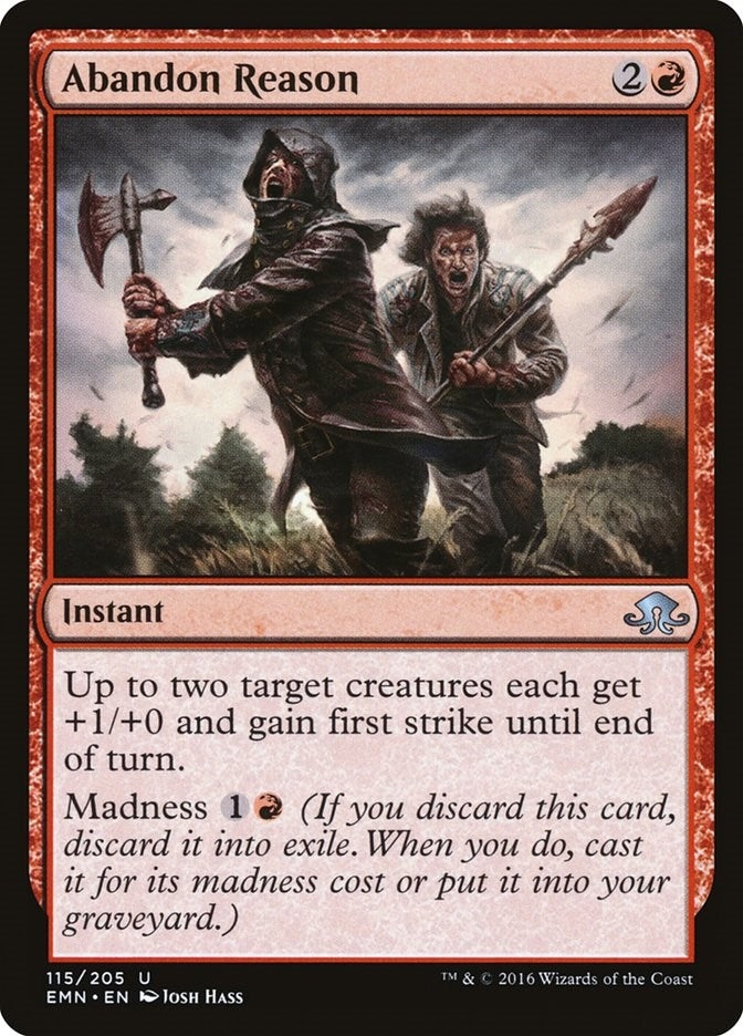 Abandon Reason (115) [EMN] - MTG Single