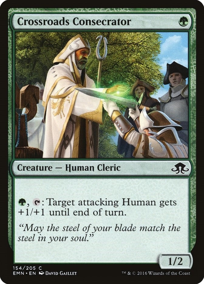 Crossroads Consecrator (154) [EMN] - MTG Single