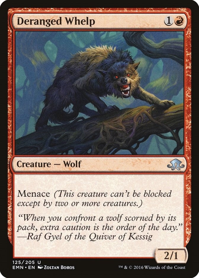 Deranged Whelp (125) [EMN] - MTG Single