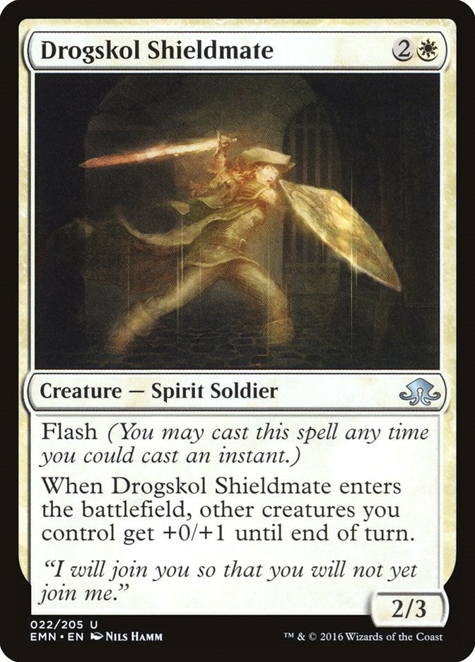 Drogskol Shieldmate (22) [EMN] - MTG Single