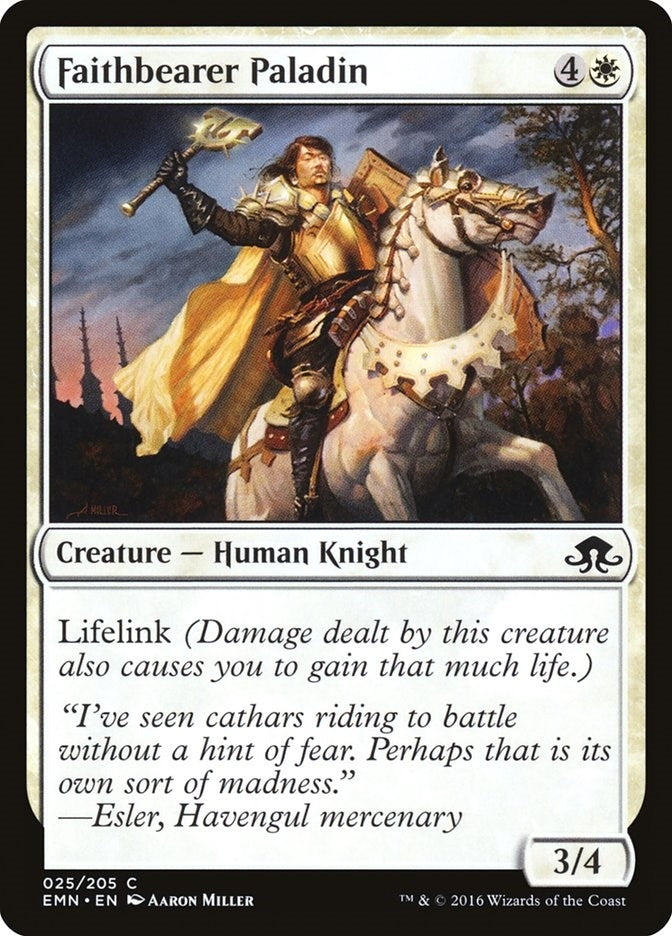 Faithbearer Paladin (25) [EMN] - MTG Single