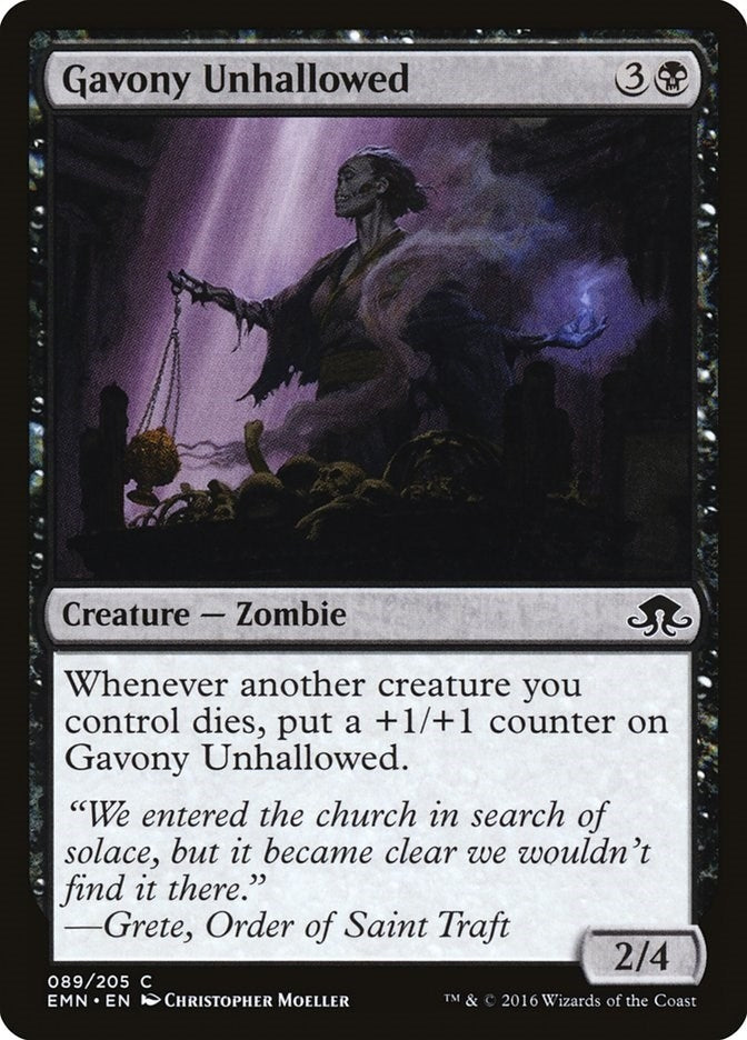 Gavony Unhallowed (89) [EMN] - MTG Single