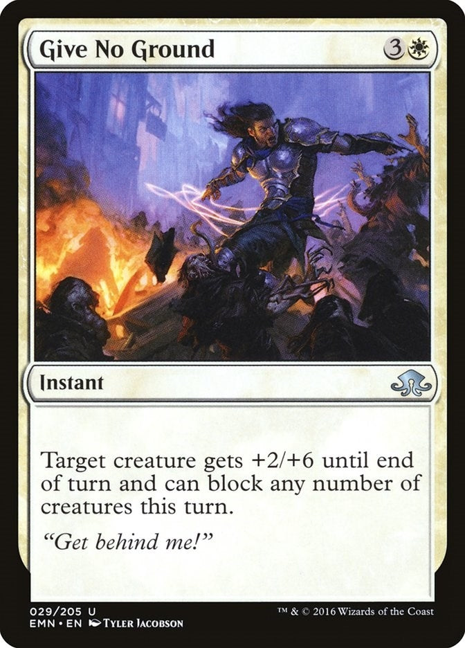 Give No Ground (29) [EMN] - MTG Single