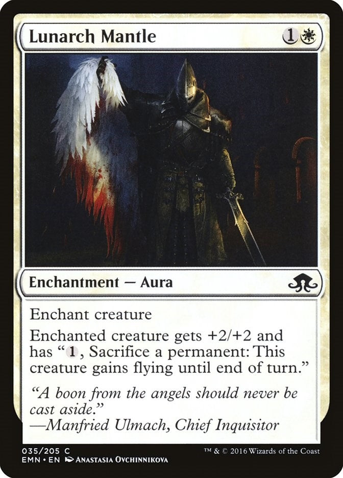 Lunarch Mantle (35) [EMN] - MTG Single