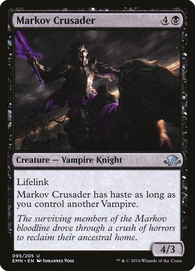 Markov Crusader (95) [EMN] - MTG Single