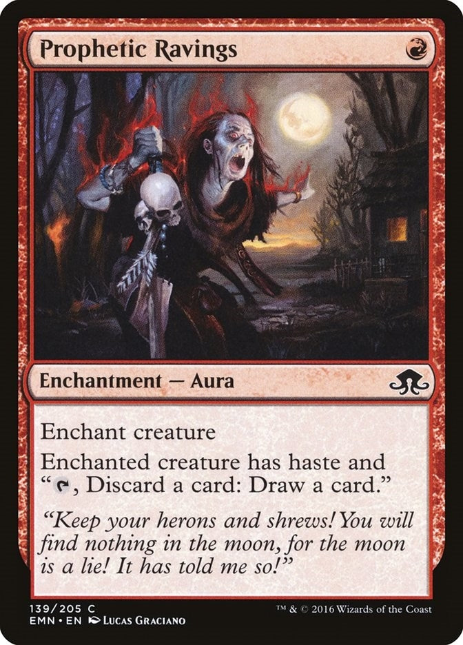 Prophetic Ravings (139) [EMN] - MTG Single