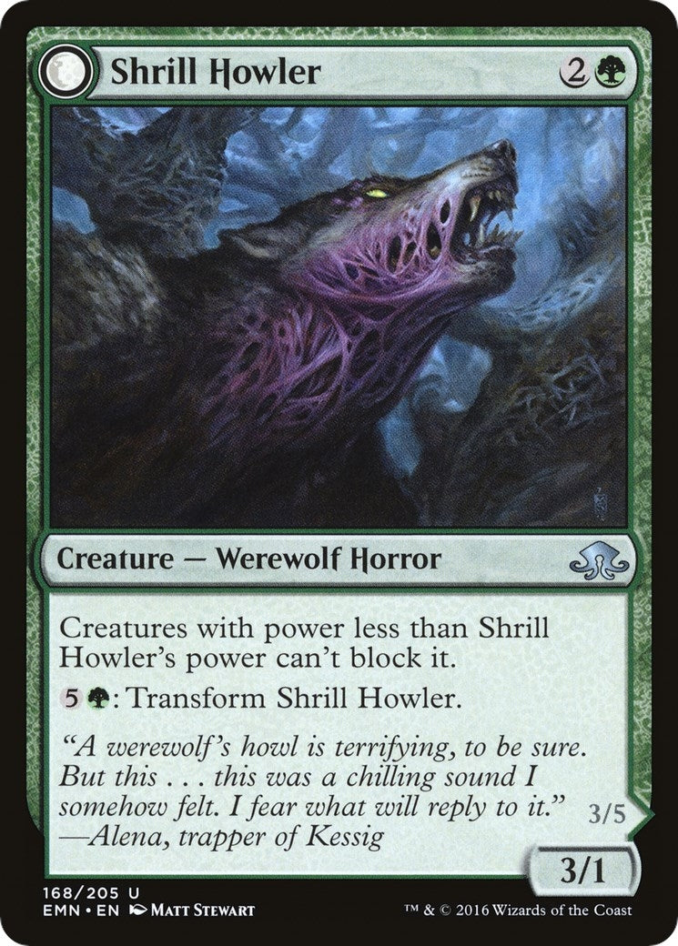 Shrill Howler (168) [EMN] - MTG Single