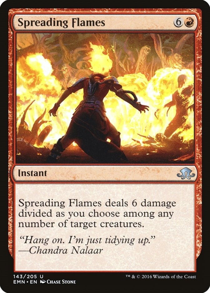 Spreading Flames (143) [EMN] - MTG Single