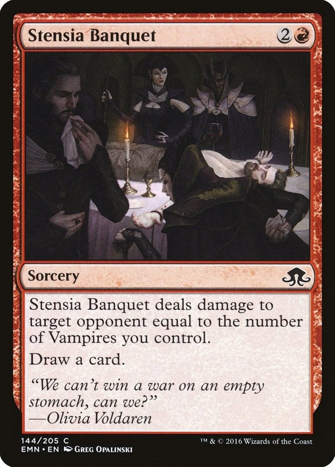 Stensia Banquet (144) [EMN] - MTG Single
