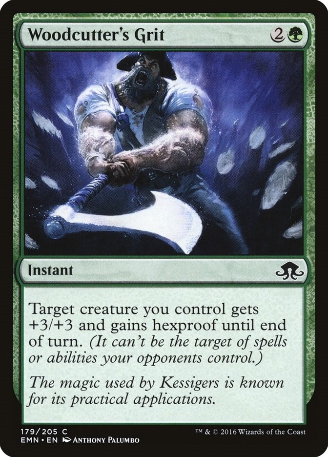 Woodcutter’s Grit (179) [EMN] - MTG Single