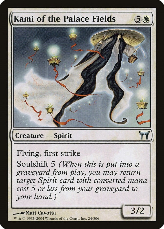 Kami of the Palace Fields (24) [CHK] - MTG Single