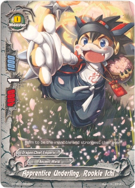 Apprentice Underling Rookie Ichi (10008) [D-TD01] - Future Card BuddyFight Single