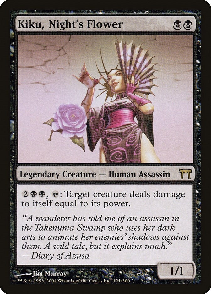 Kiku Night’s Flower (121) [CHK] - MTG Single
