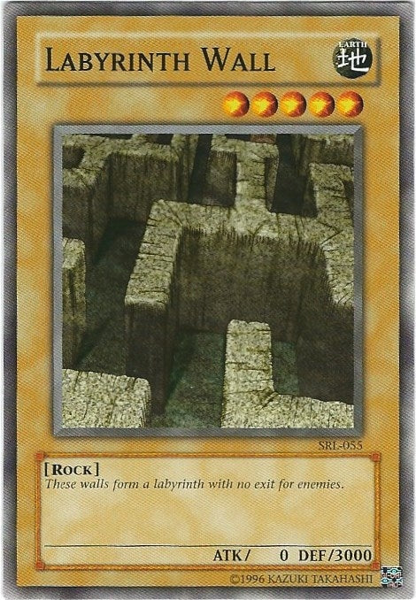 Labyrinth Wall (55) (SRL) - YuGiOh Single