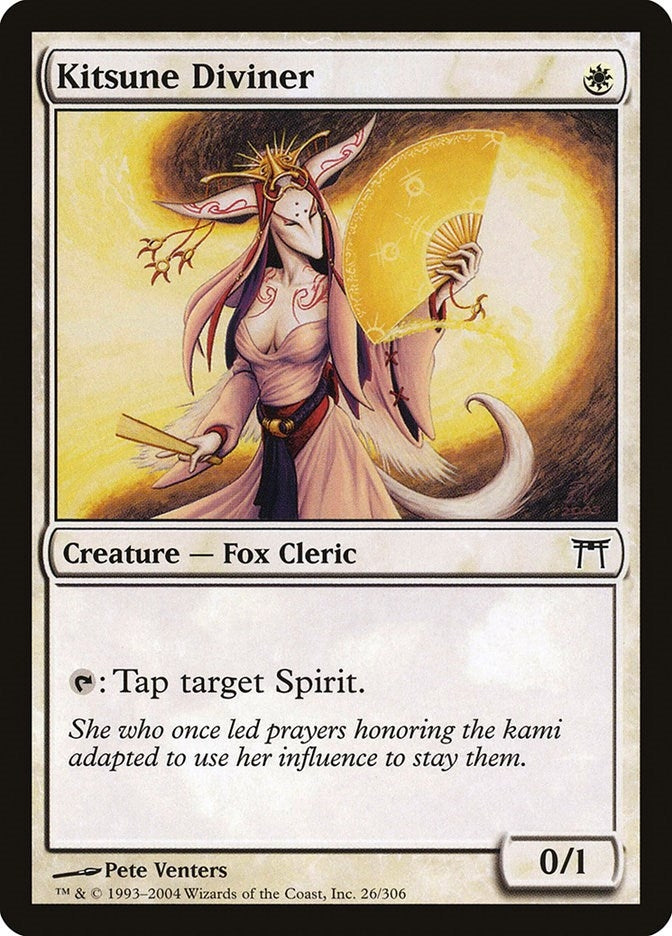 Kitsune Diviner (26) [CHK] - MTG Single