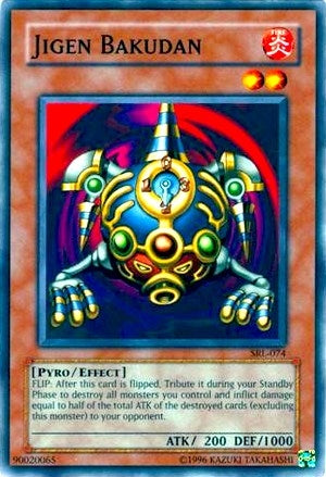 Jigen Bakudan (74) (SRL) - YuGiOh Single