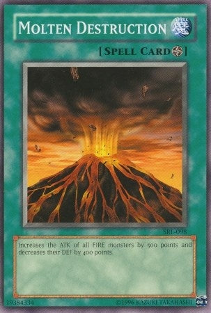Molten Destruction (98) (SRL) - YuGiOh Single
