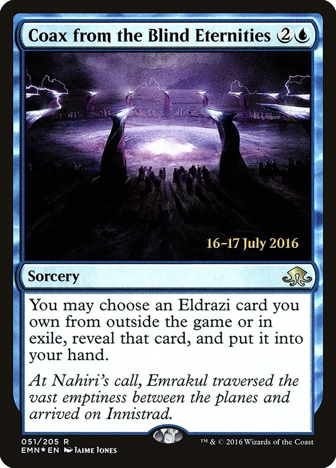 Coax from the Blind Eternities (51) [PRE] - MTG Single