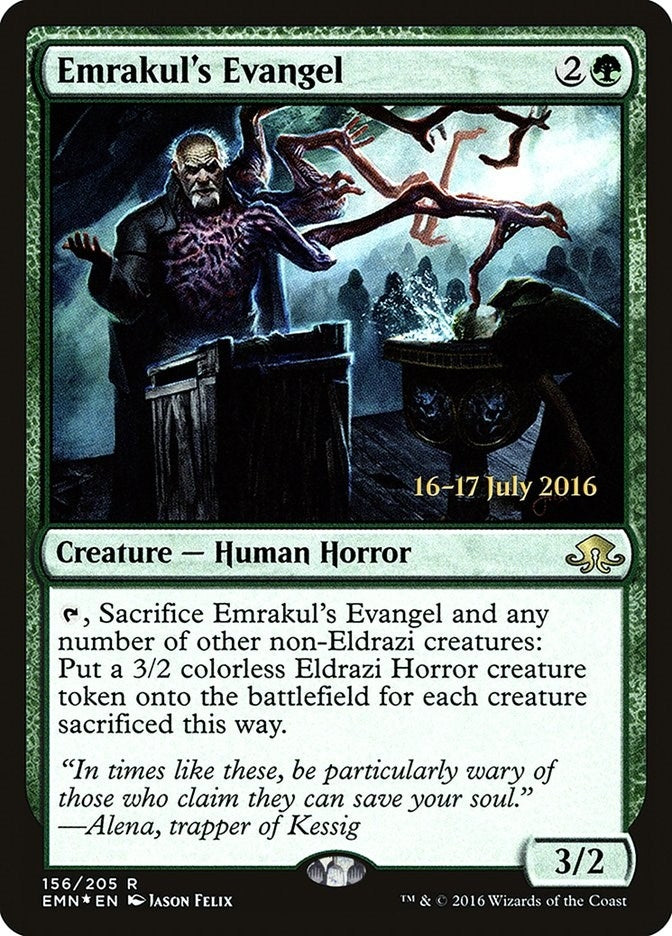 Emrakul’s Evangel (156) [PRE] - MTG Single