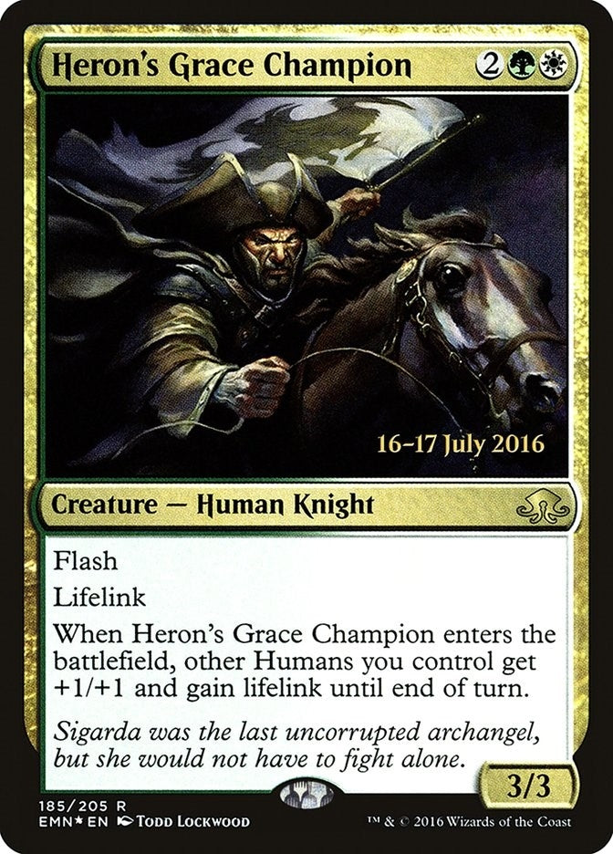 Heron’s Grace Champion (185) [PRE] - MTG Single