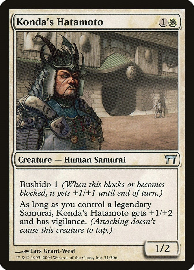 Konda’s Hatamoto (31) [CHK] - MTG Single