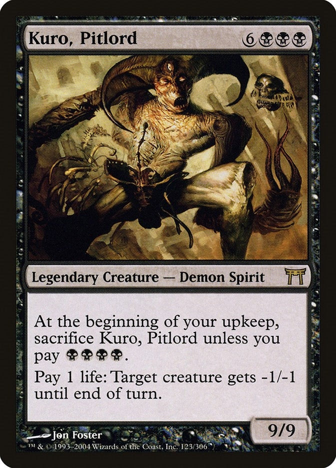 Kuro Pitlord (123) [CHK] - MTG Single