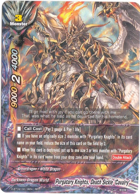 Purgatory Knights Death Sickle ’Cavalry’ (20018) [D-BT02] - Future Card BuddyFight Single