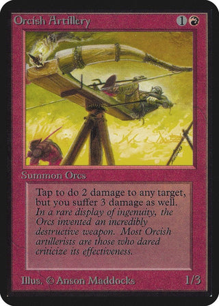 Orcish Artillery [LEA] - MTG Single