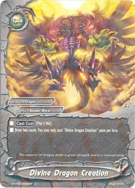 Divine Dragon Creation (20036) [D-BT02] - Future Card BuddyFight Single