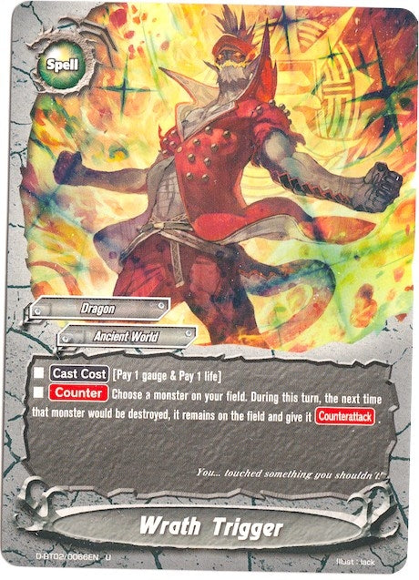 Wrath Trigger (20066) [D-BT02] - Future Card BuddyFight Single