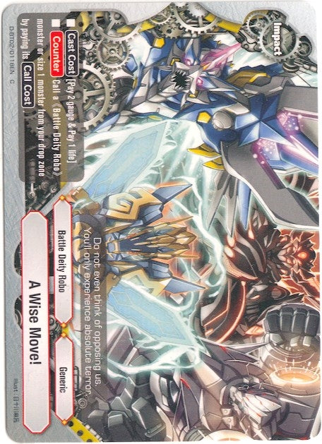 A Wise Move! (20118) [D-BT02] - Future Card BuddyFight Single