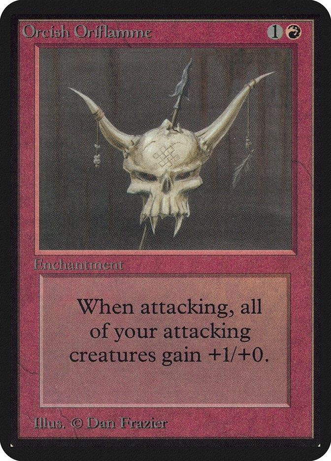 Orcish Oriflamme [LEA] - MTG Single