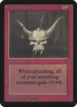 Orcish Oriflamme [LEA] - MTG Single
