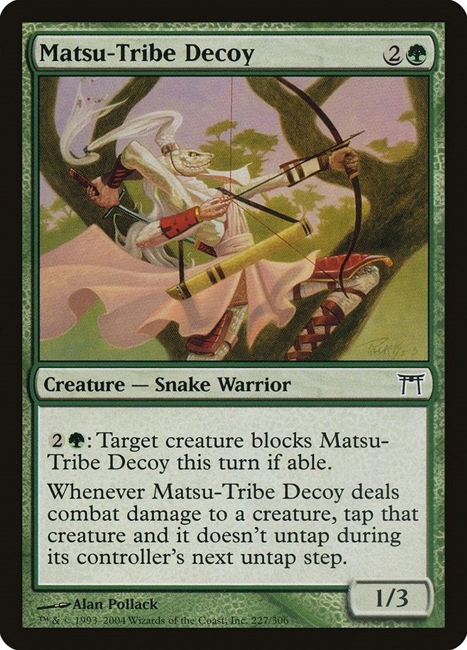 Matsu-Tribe Decoy (227) [CHK] - MTG Single