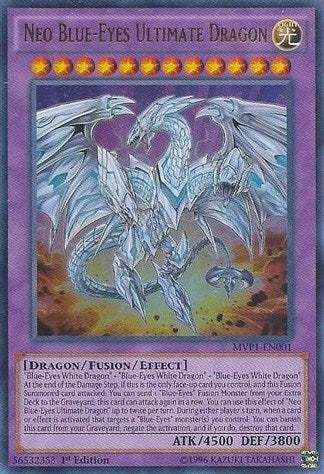 Neo Blue-Eyes Ultimate Dragon (1001) (MVP1) - YuGiOh Single