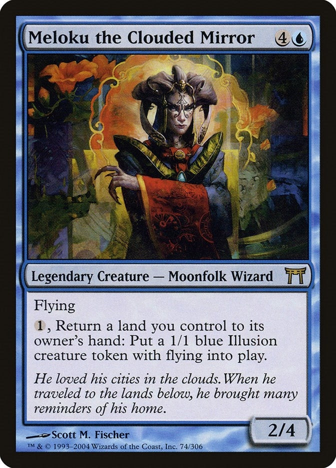 Meloku the Clouded Mirror (74) [CHK] - MTG Single