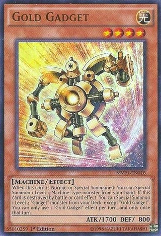 Gold Gadget (1018) (MVP1) - YuGiOh Single