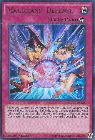 Magicians’ Defense (1028) (MVP1) - YuGiOh Single