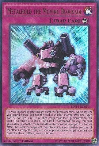 Metalhold the Moving Blockade (1030) (MVP1) - YuGiOh Single