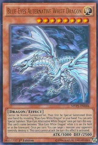 Blue-Eyes Alternative White Dragon (1046) (MVP1) - YuGiOh Single