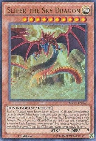 Slifer the Sky Dragon (1057) (MVP1) - YuGiOh Single