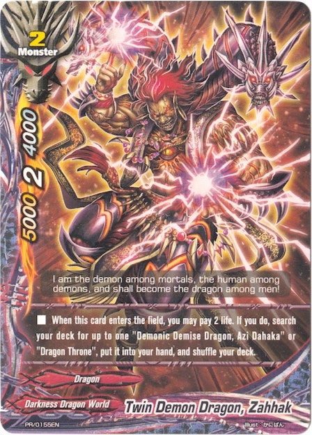 Twin Demon Dragon Zahhak (155) [PR] - Future Card BuddyFight Single